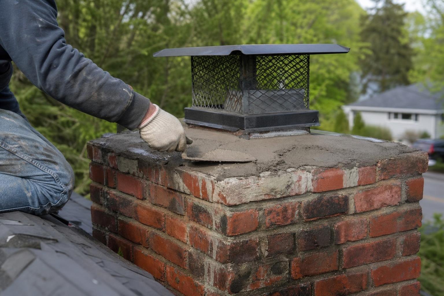 Chimney Cap Installation